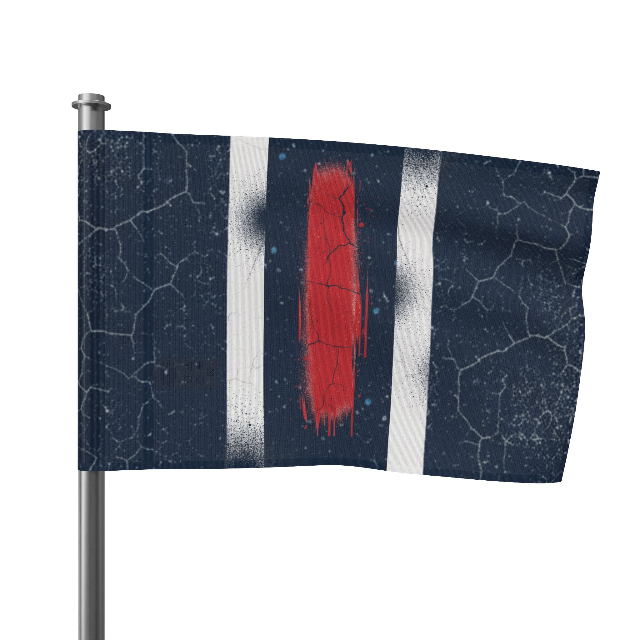 LE RED VANDAL — Drapeau