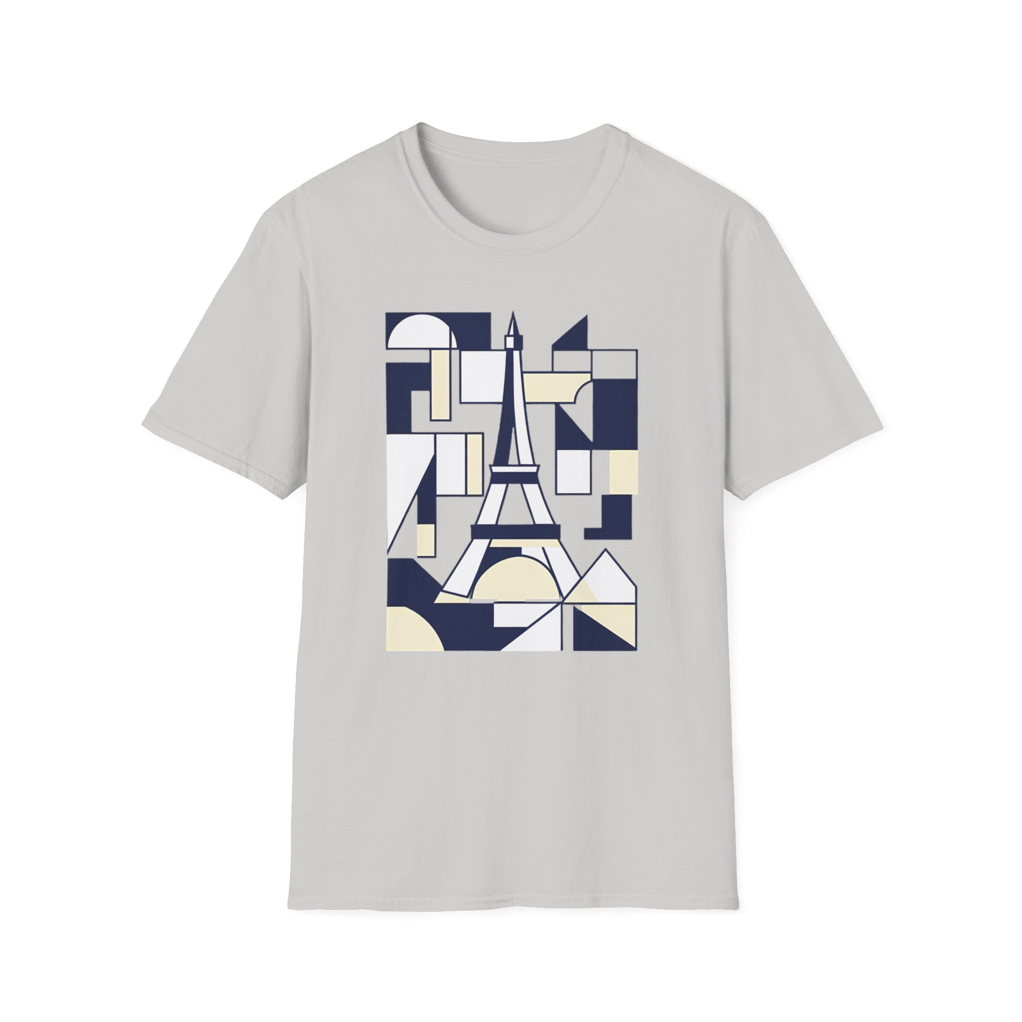"Geometric Eiffel" - Graphic T-Shirt