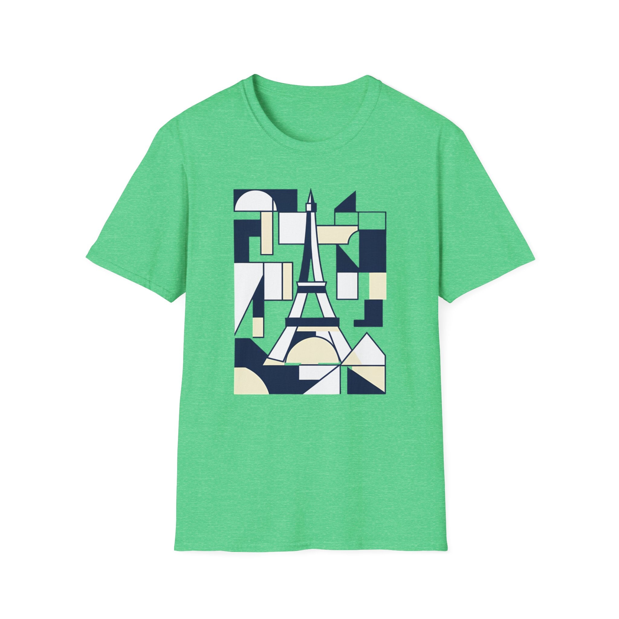 "Geometric Eiffel" - Graphic T-Shirt