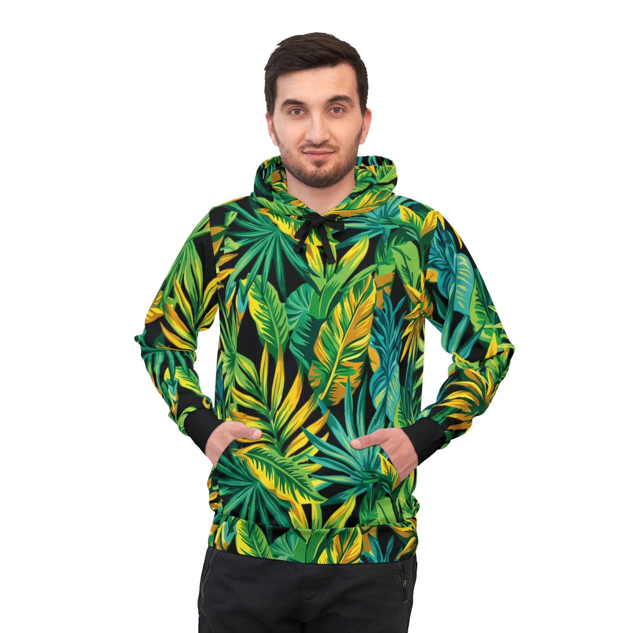 "Jungle Nocturne" - Tropical Hoodie