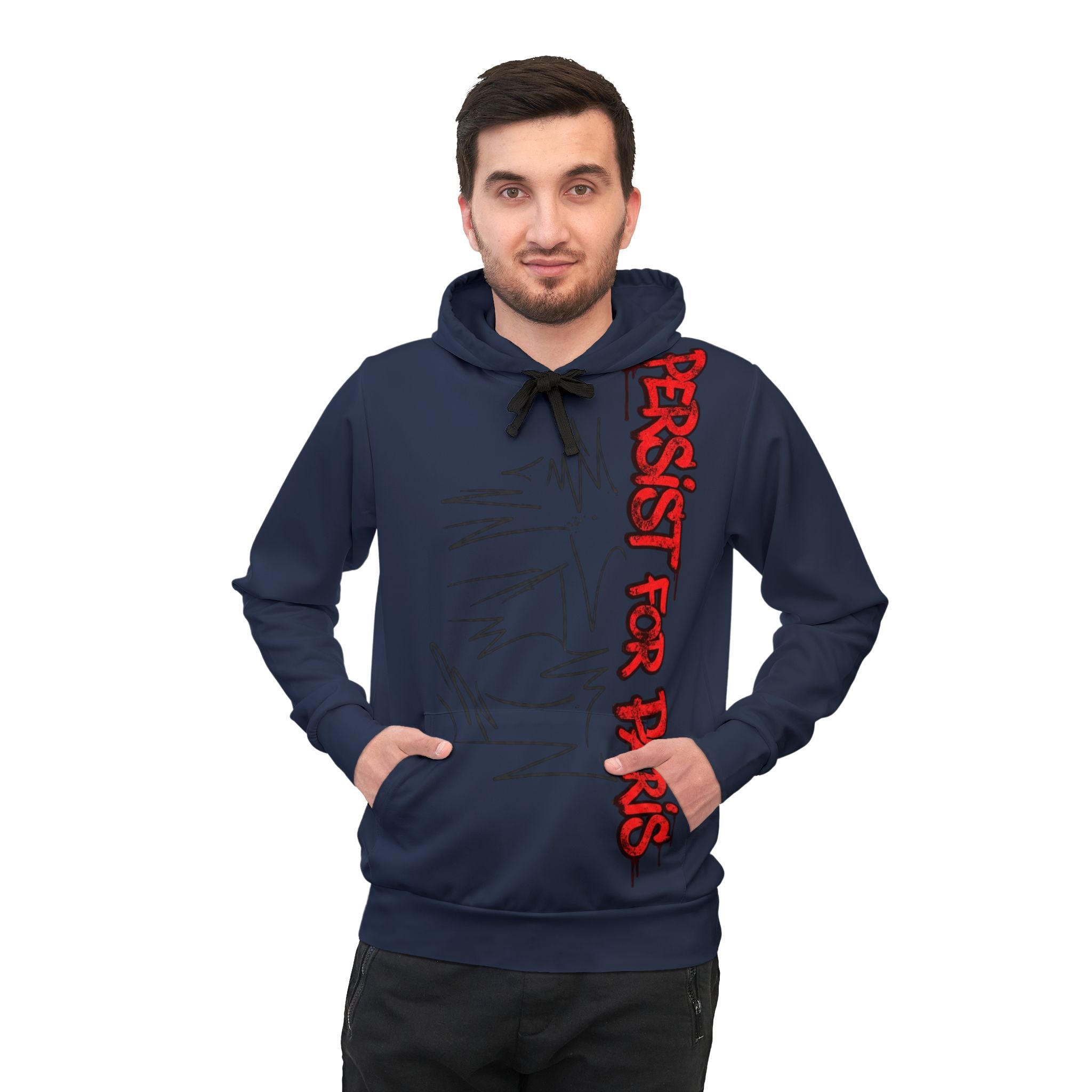 Paris Athletic Hoodie — Motivational Vertical