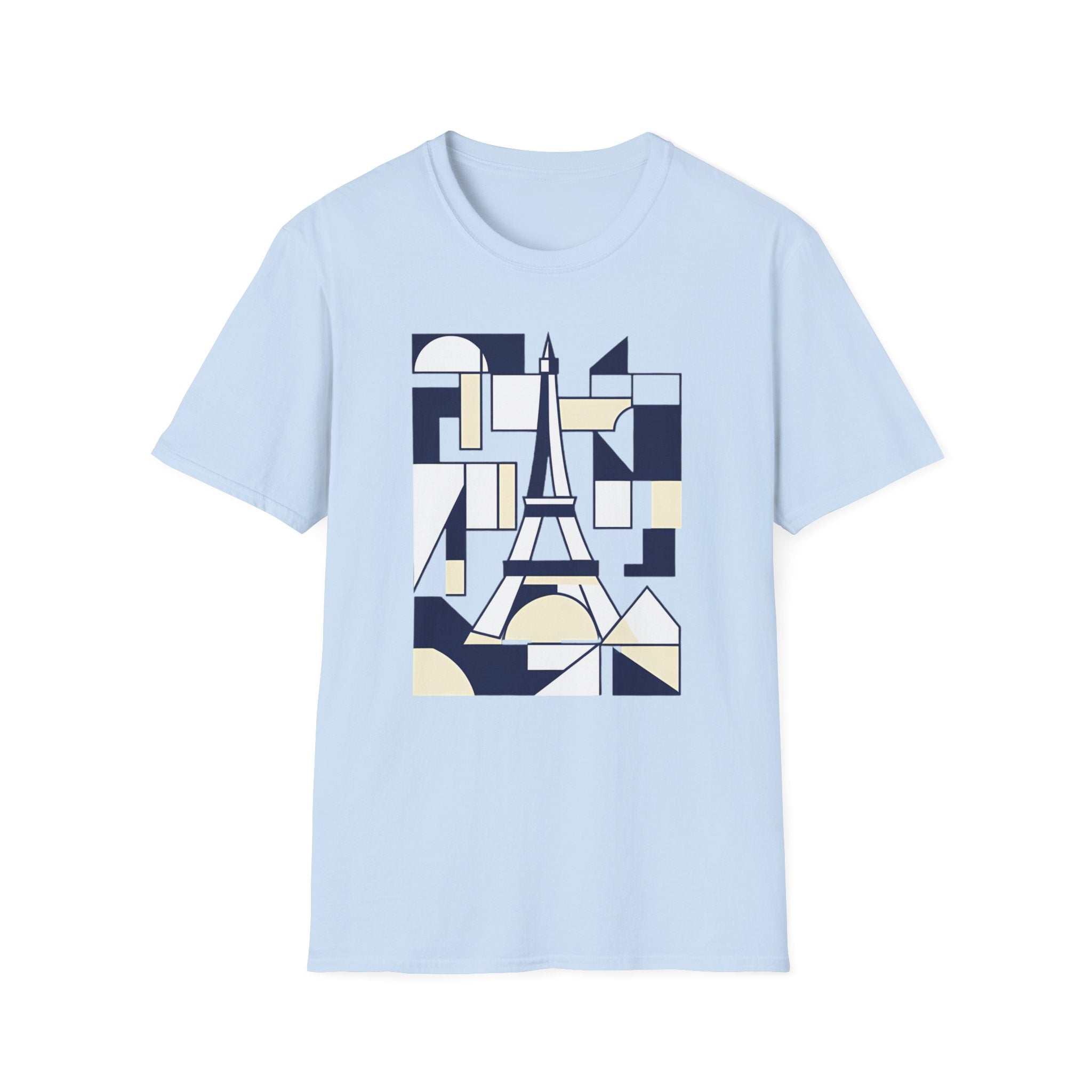 "Geometric Eiffel" - Graphic T-Shirt
