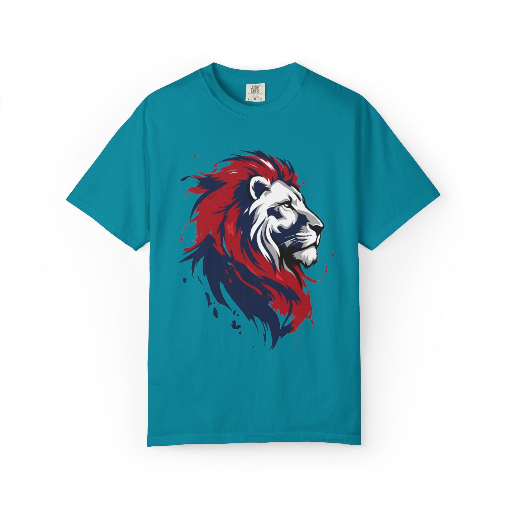 "Patriotic Lion" - T-Shirt