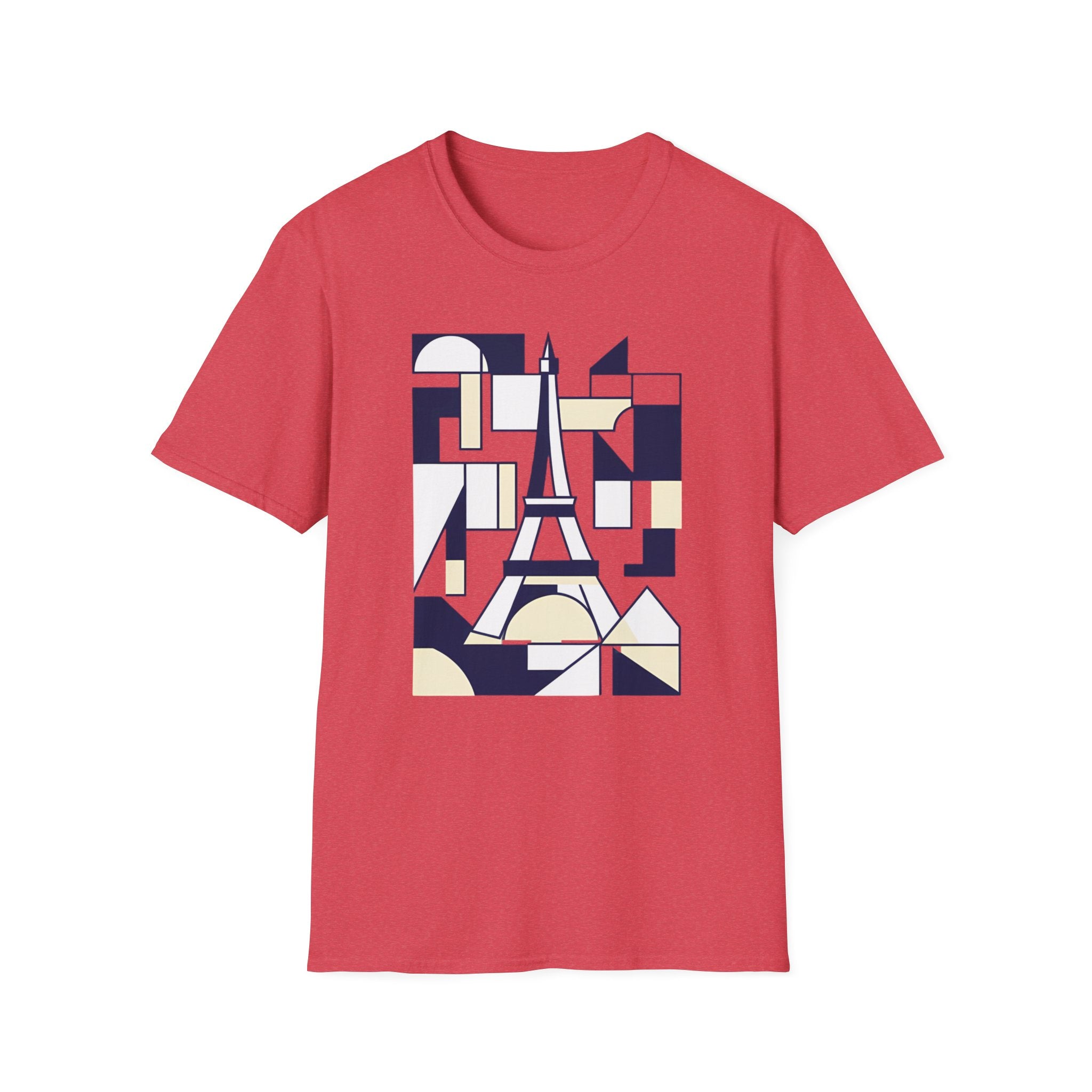 "Geometric Eiffel" - Graphic T-Shirt