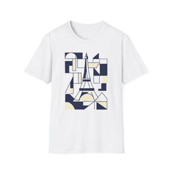 "Geometric Eiffel" - Graphic T-Shirt
