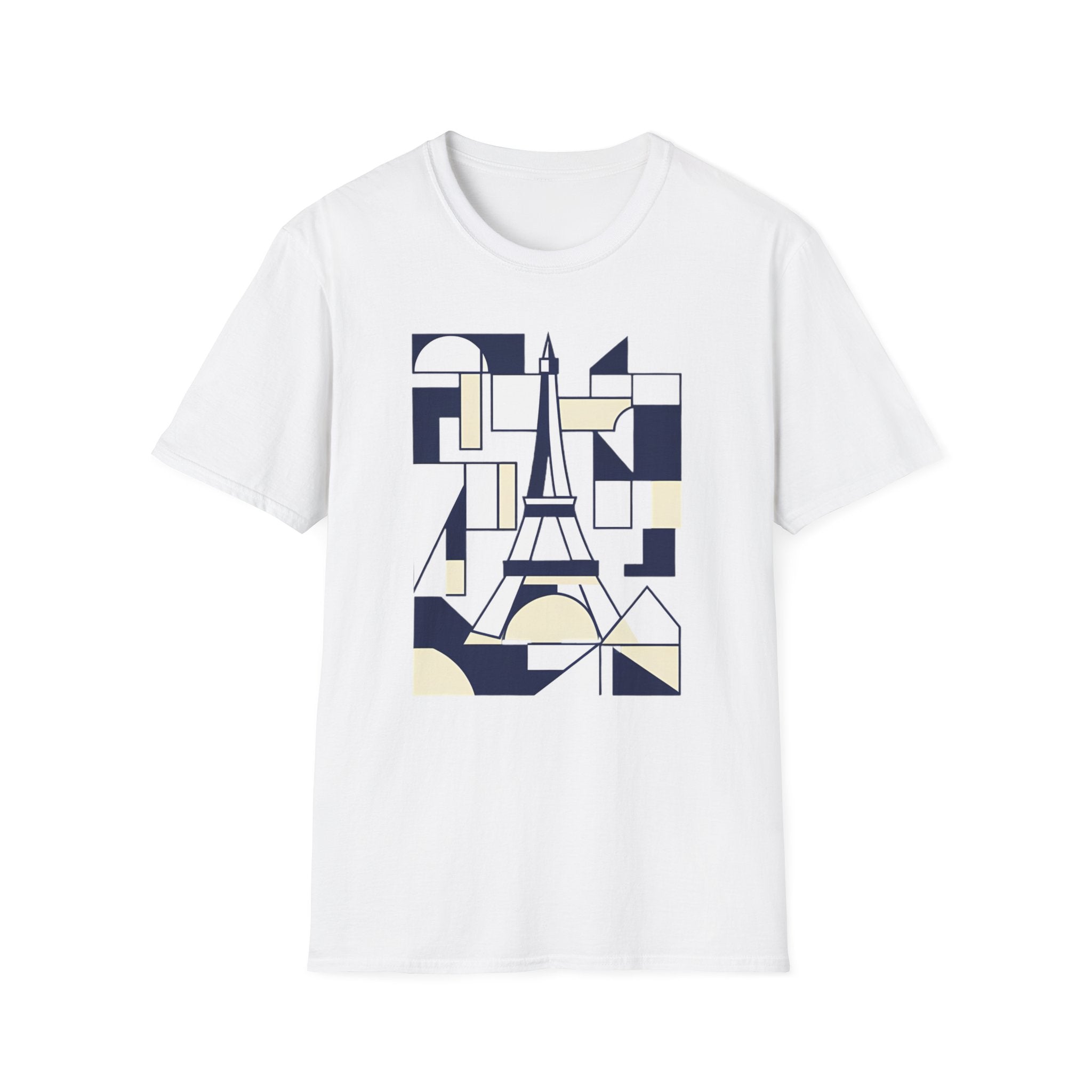 "Geometric Eiffel" - Graphic T-Shirt