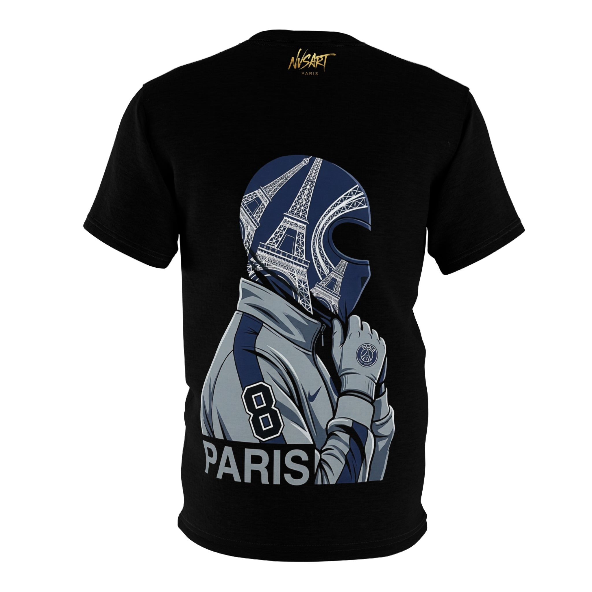T-Shirt "The Eiffel Guardian - Noir Heritage"