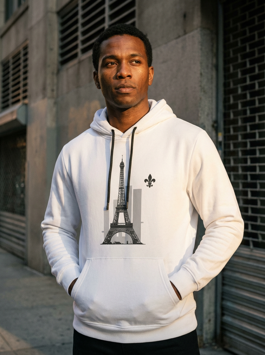 "Eiffel Paris" - Urban Hoodie