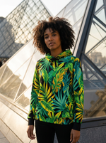 "Jungle Nocturne" - Tropical Hoodie