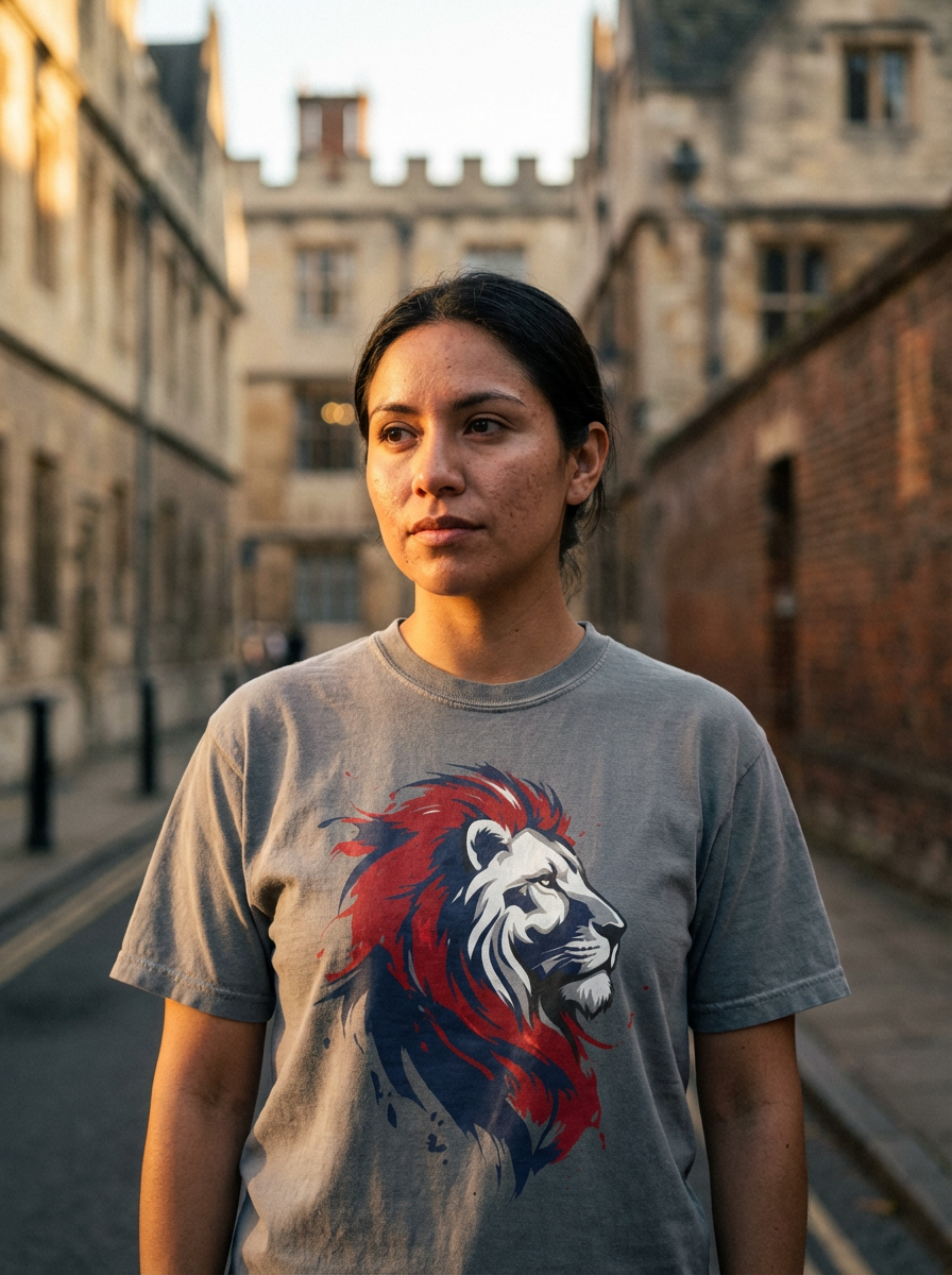 "Patriotic Lion" - T-Shirt