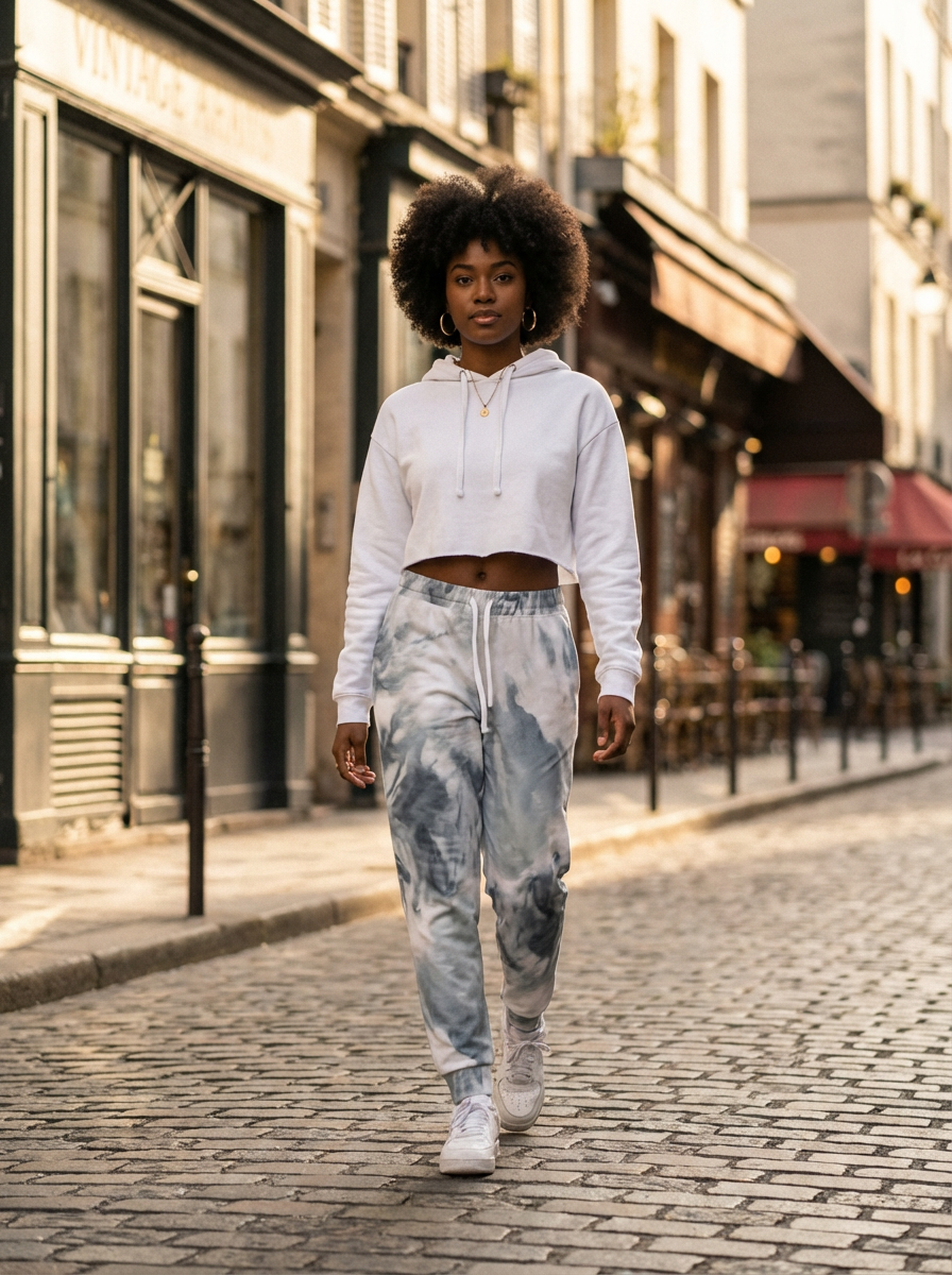 "L'Écho de la Pierre" - Athletic Joggers