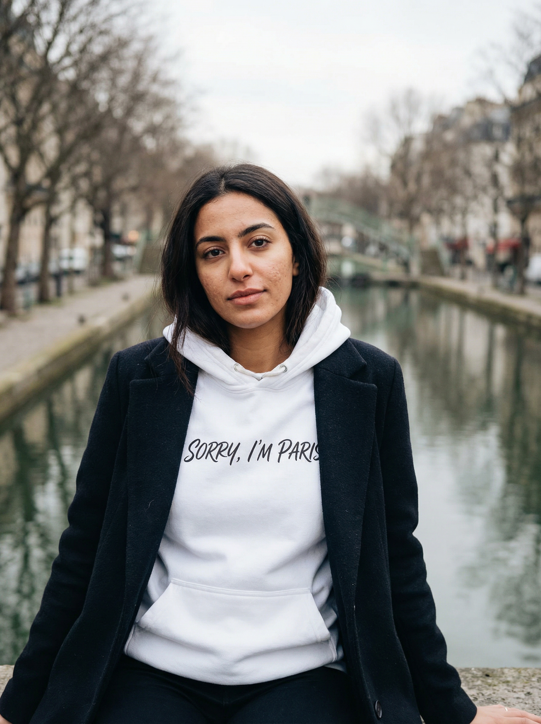 Sorry, I'm Paris Hoodie — Casual