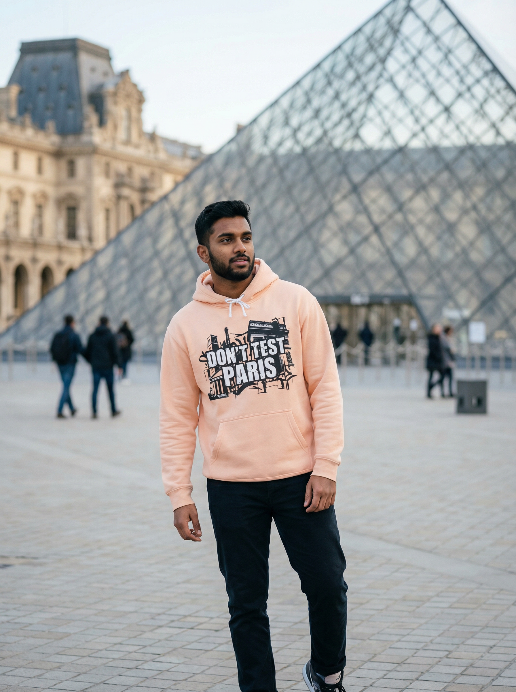 Hoodie — Vintage City Skyline