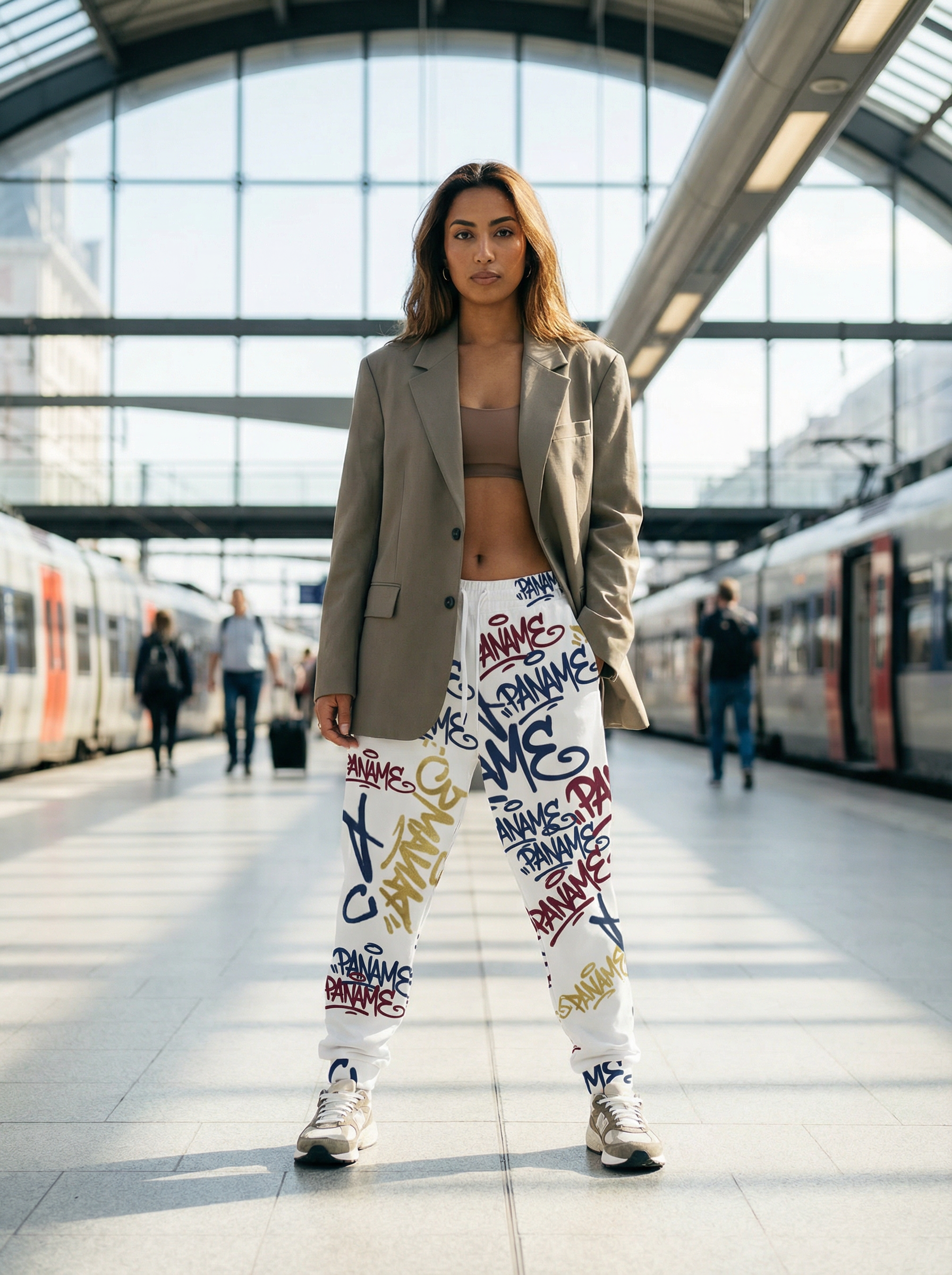 Joggers PARIS Urban blanc