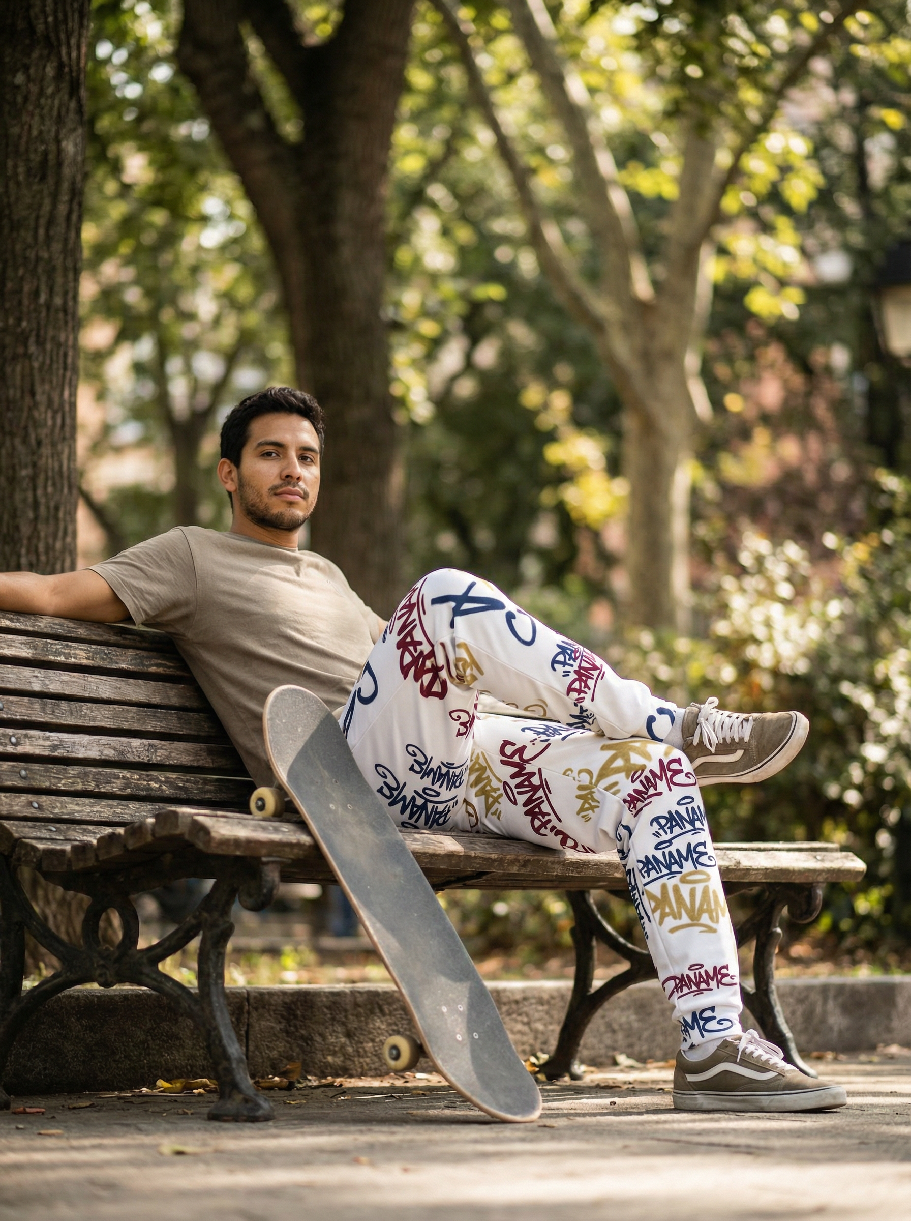 Joggers PARIS Urban blanc