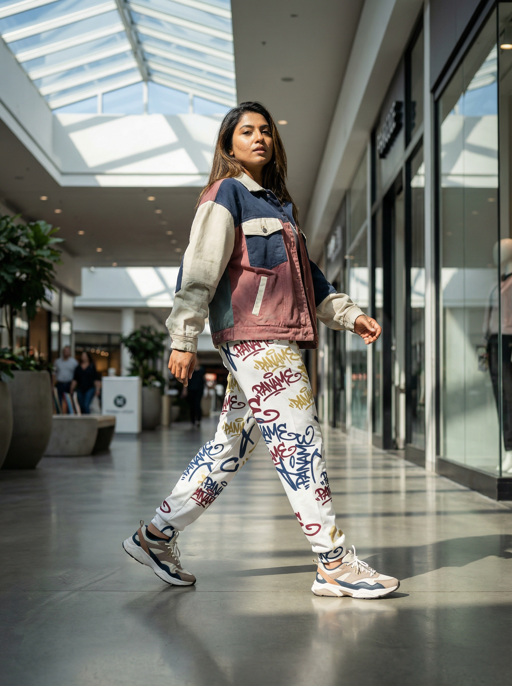 Joggers PARIS Urban blanc