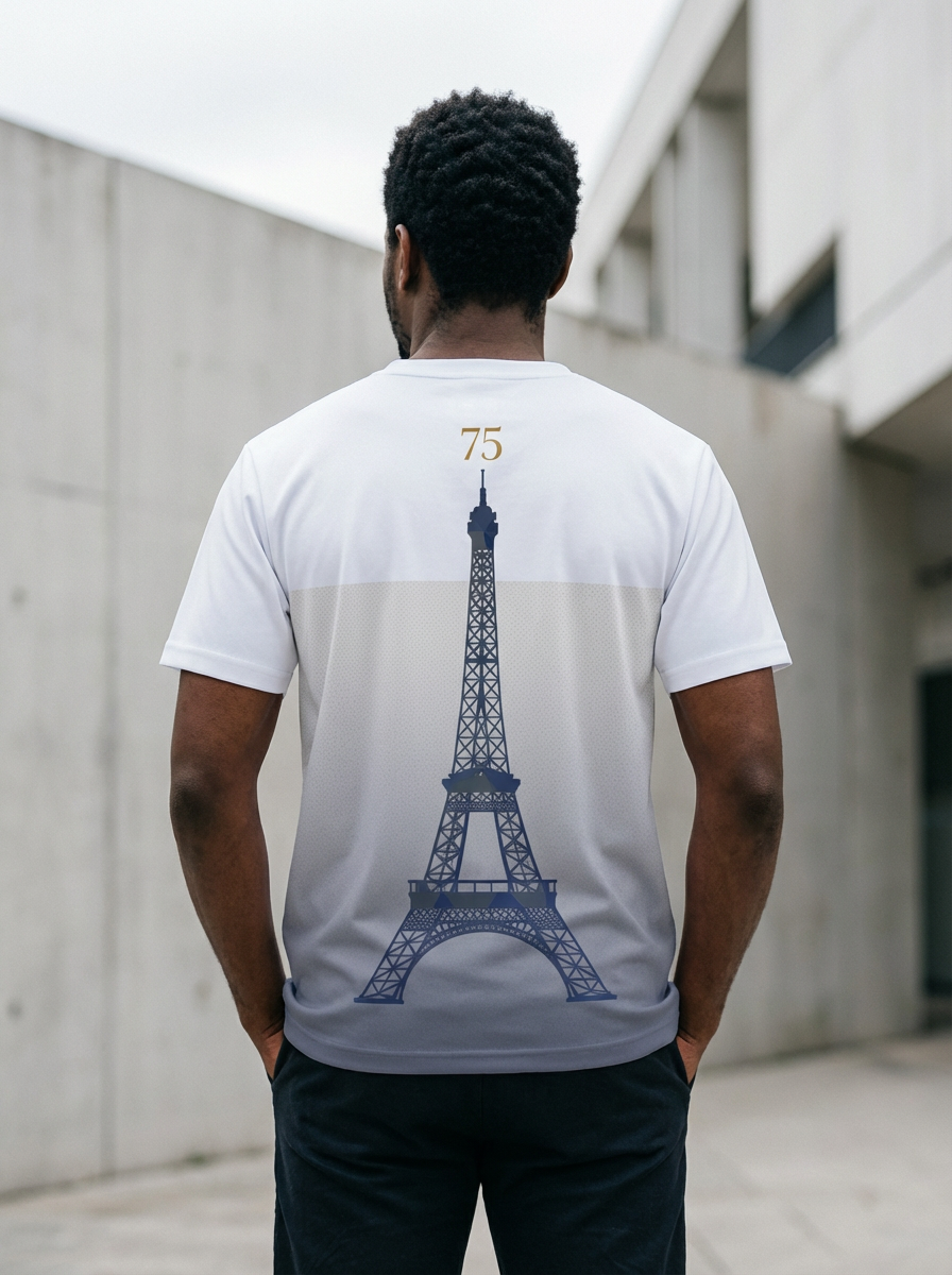 T-Shirt Homme "code 75"