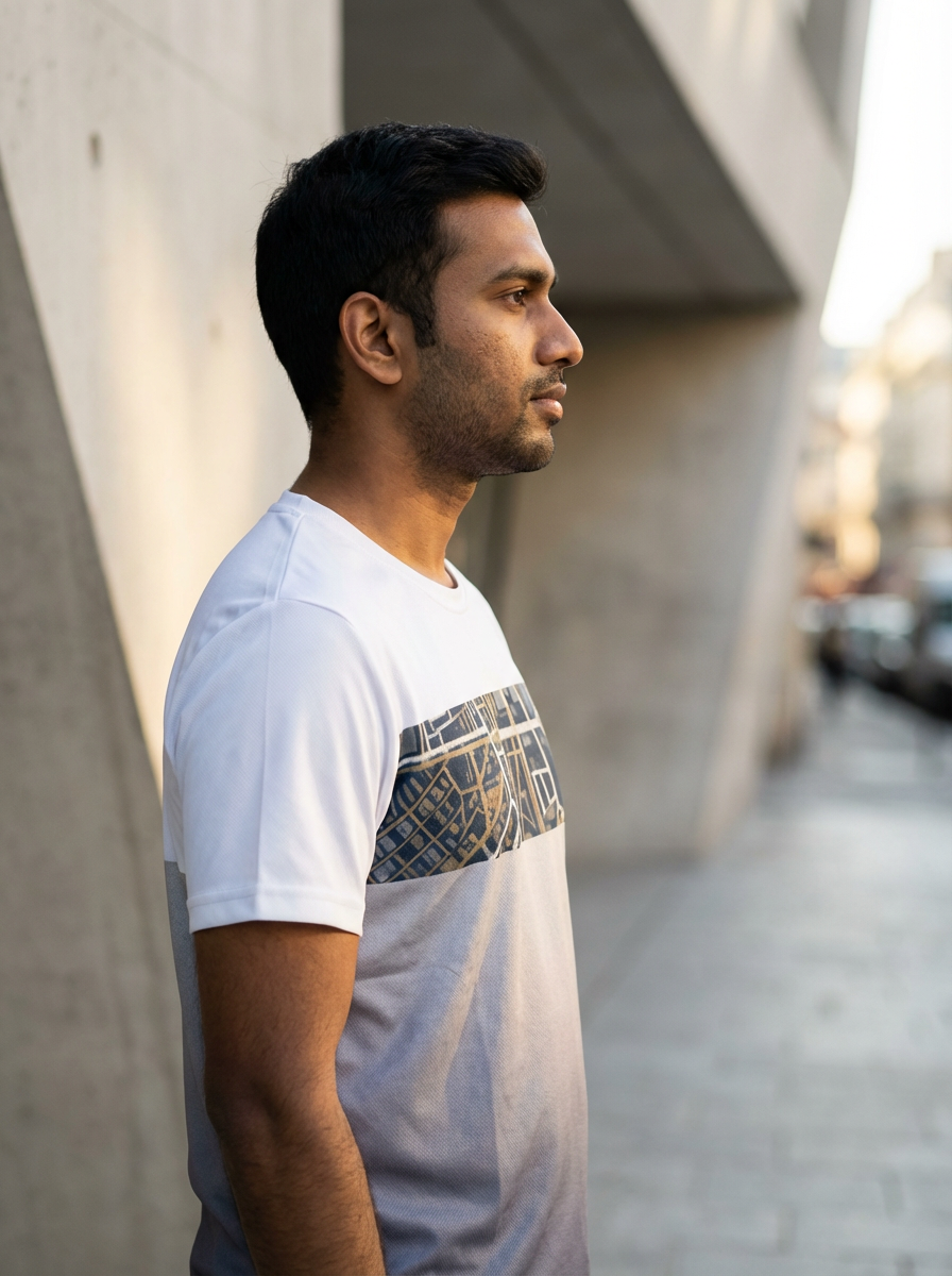 T-Shirt Homme "code 75"