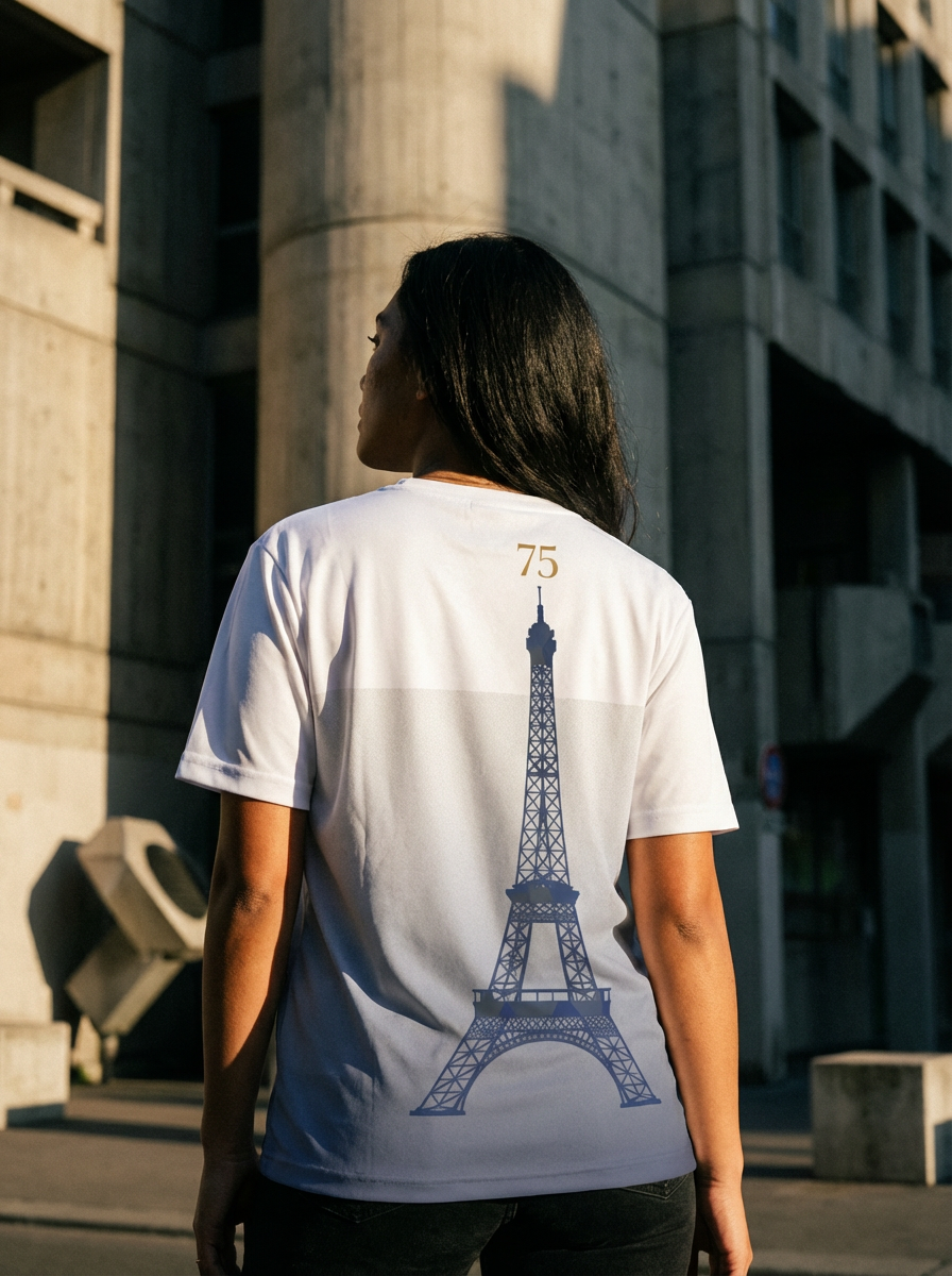 T-Shirt Homme "code 75"