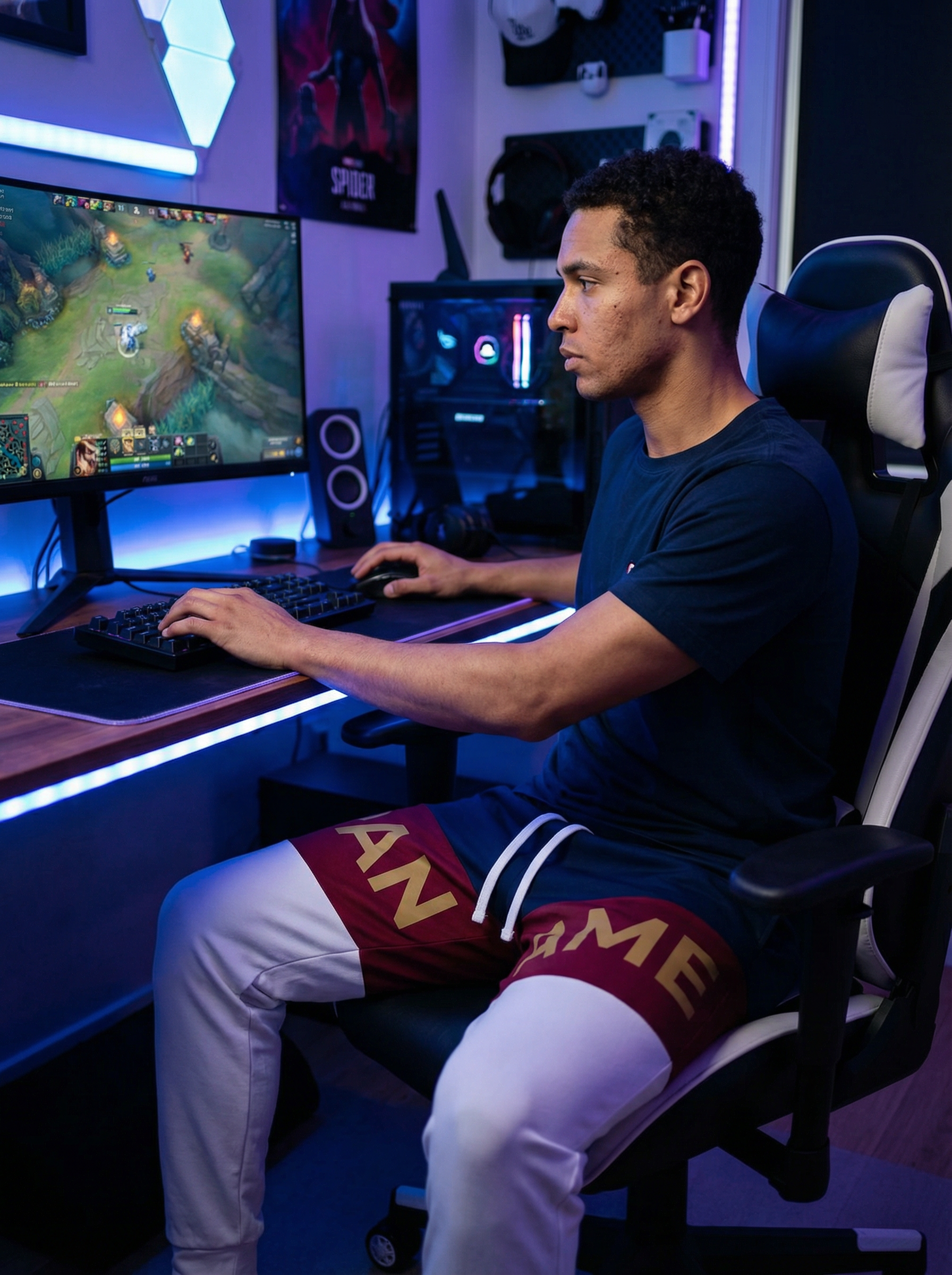 "The Blue Lys" - Joggers PARIS Royal