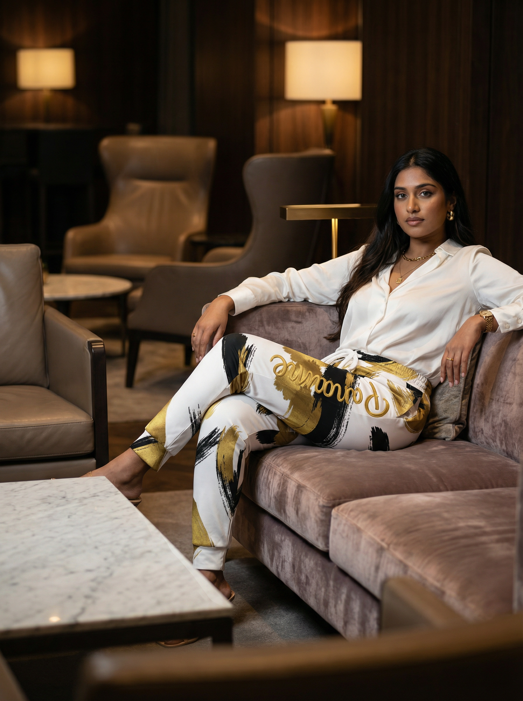 "The Gold Black" - Joggers PARIS Luxury