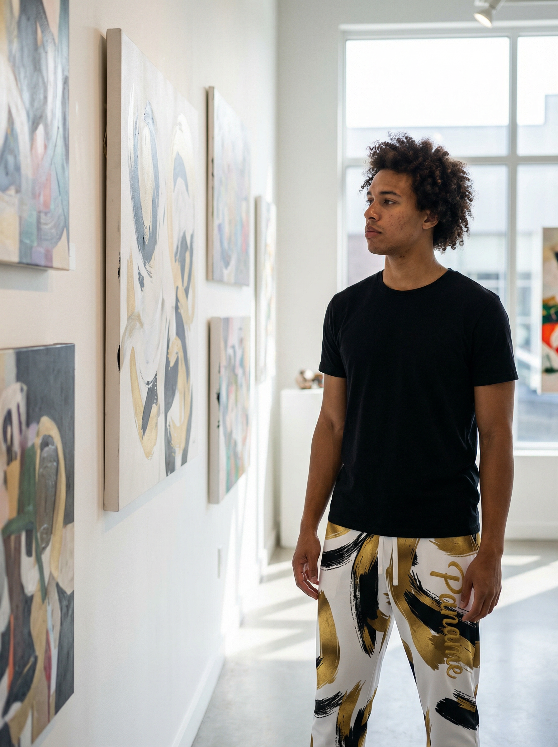 "The Gold Black" - Joggers PARIS Luxury