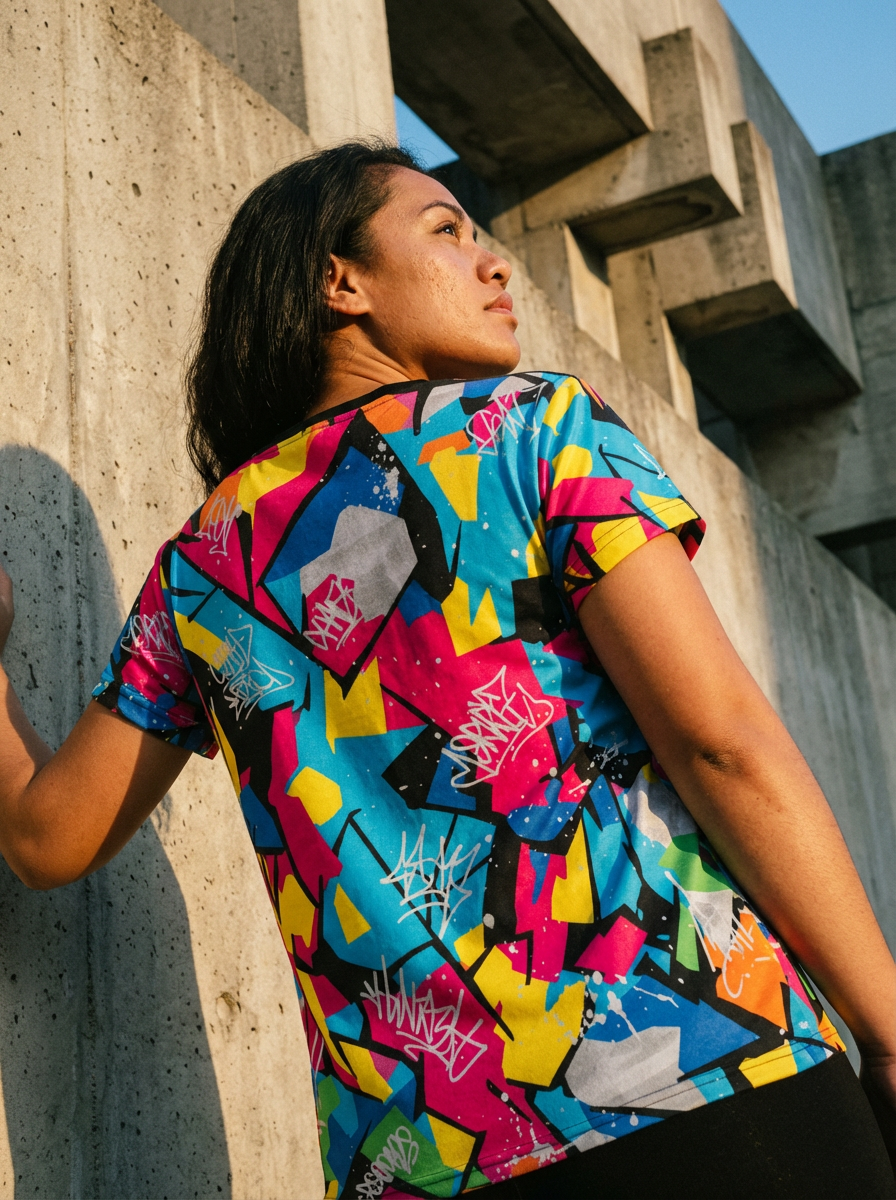 T-shirt Paris Vibes - L'Énergie Urbaine Capturée