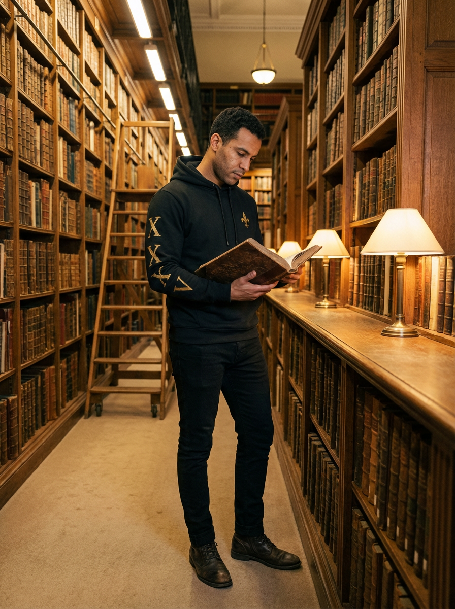 Athletic Hoodie —  Lion Spartiate