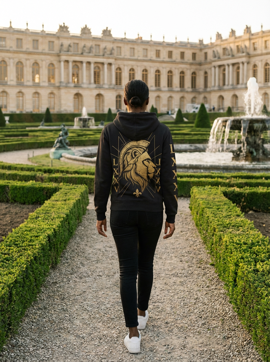 Athletic Hoodie —  Lion Spartiate