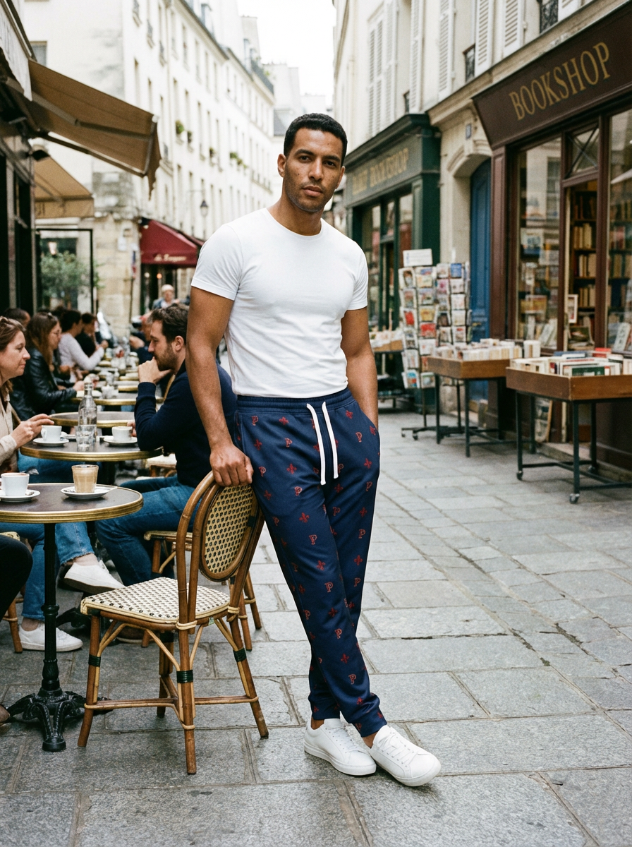 "The Blue Lys" - Joggers PARIS Royal