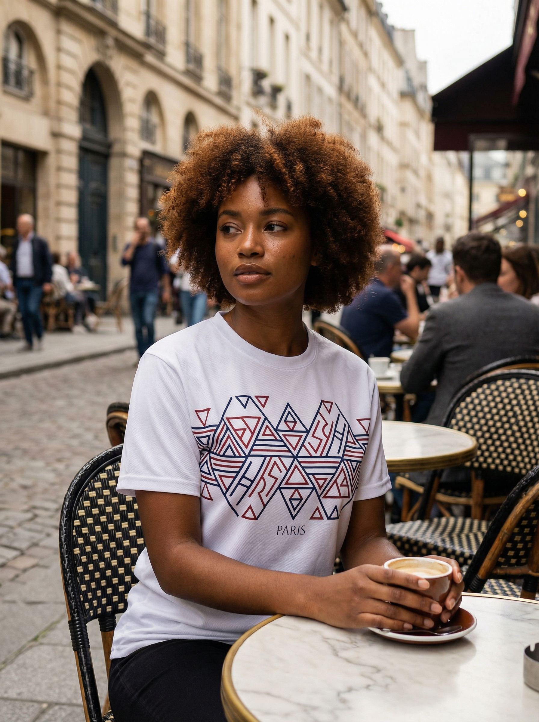 "The Geometric" - T-shirt PARIS Street