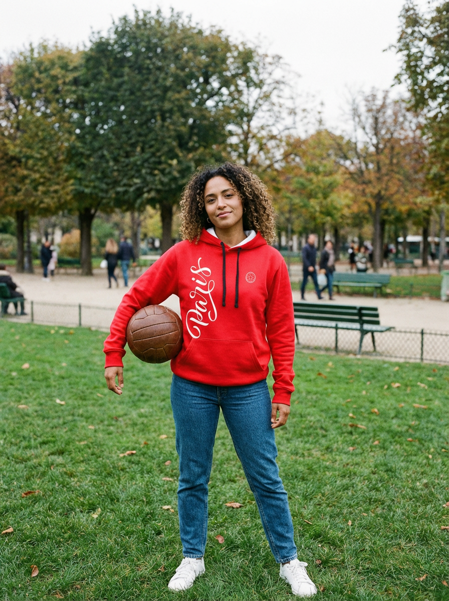 Hoodie Paris Street Chic