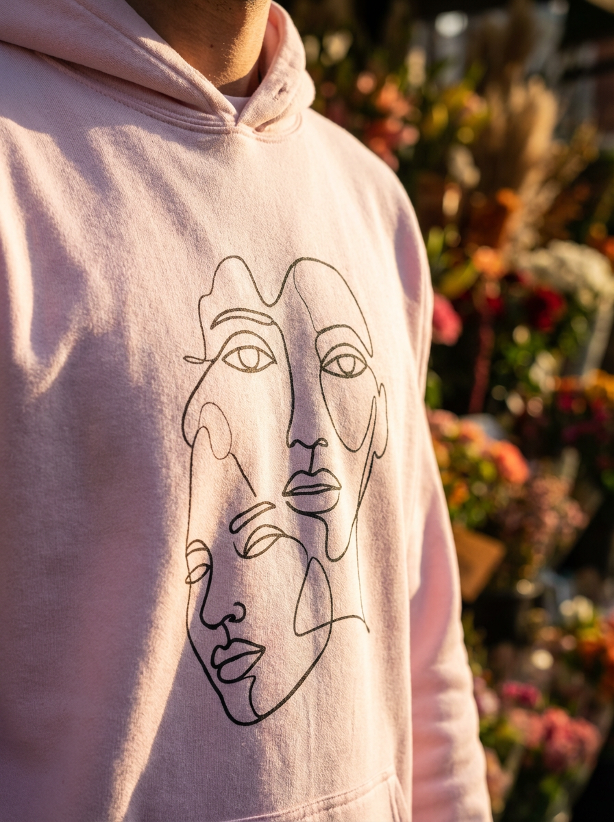 VISAGES EMBRASSÉS Hoodie