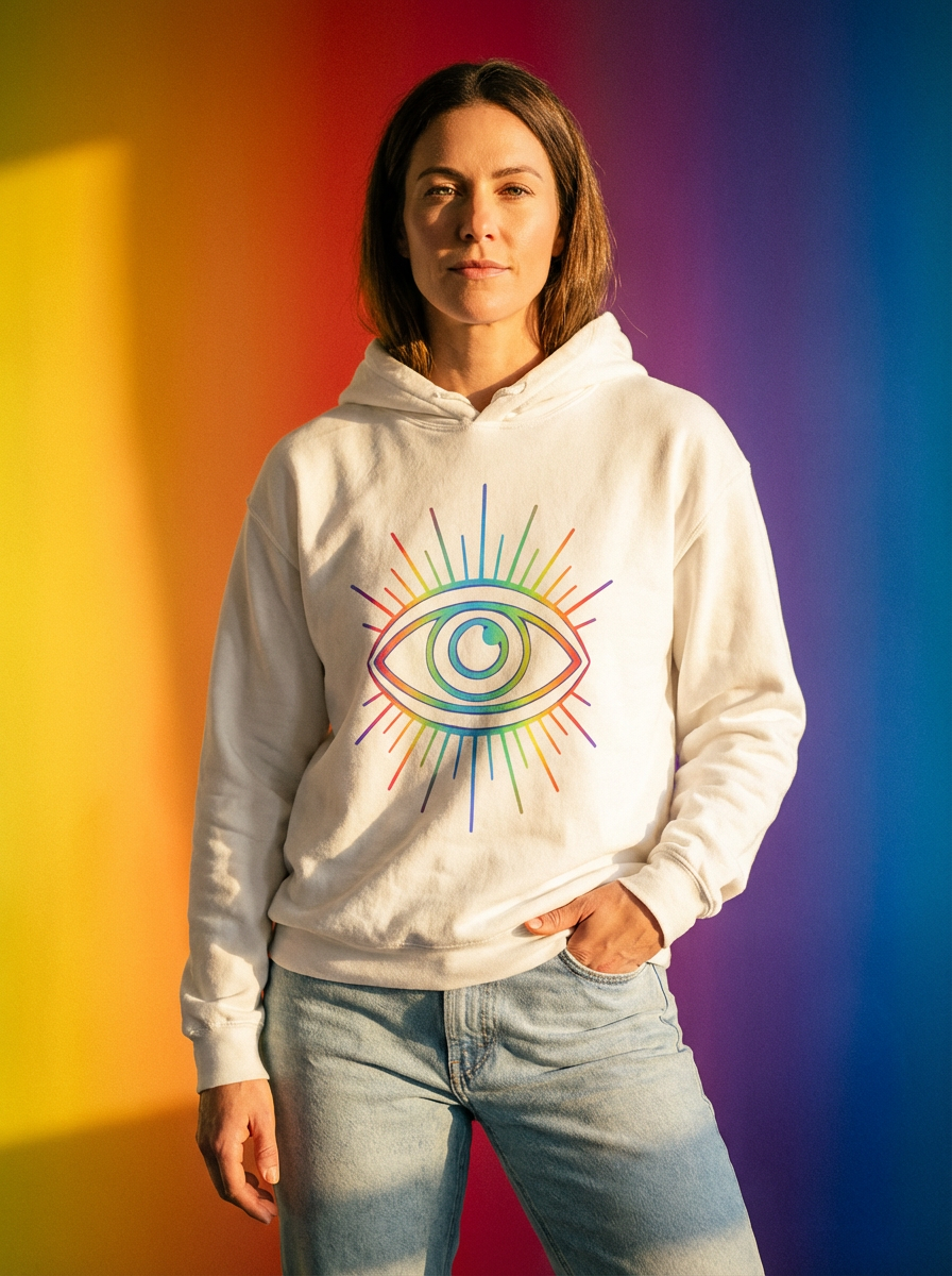 EYE OF RAINBOW Hoodie