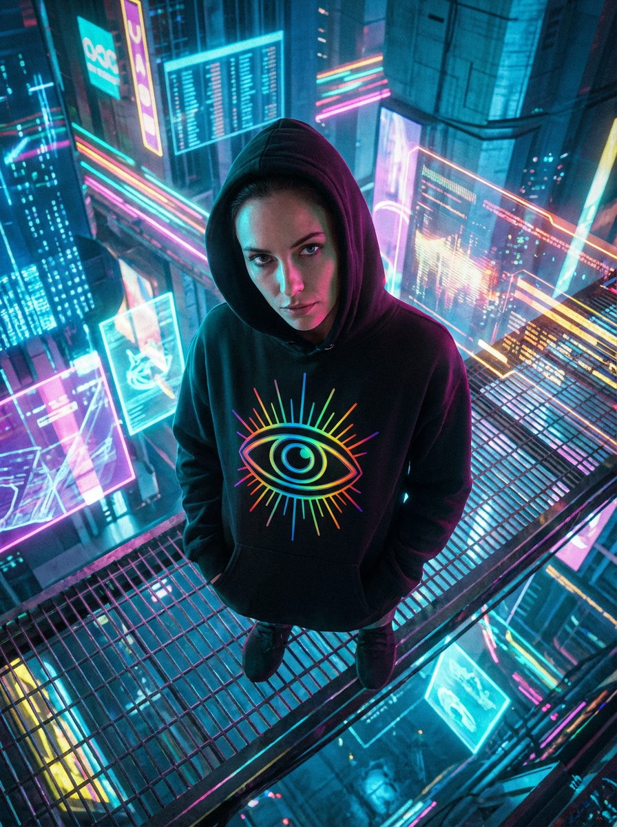 EYE OF RAINBOW Hoodie