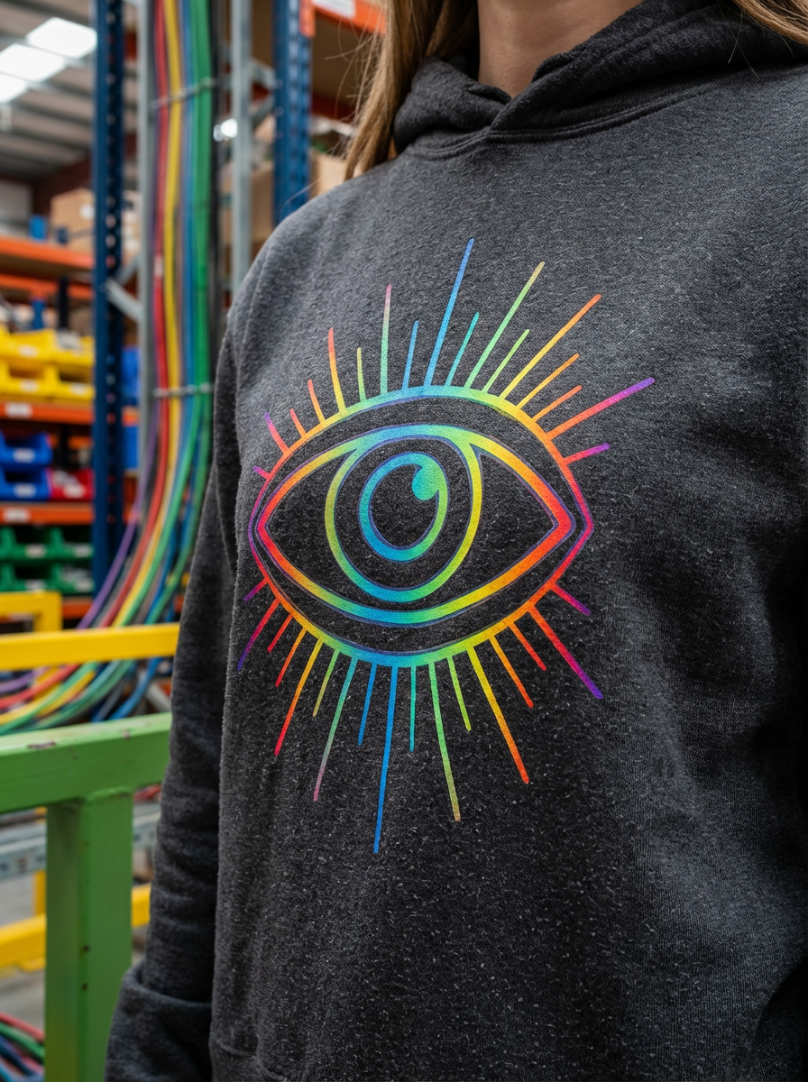 EYE OF RAINBOW Hoodie