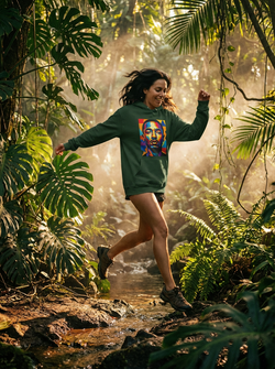 GEOPOP Portrait Hoodie