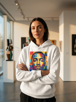 GEOPOP Portrait Hoodie