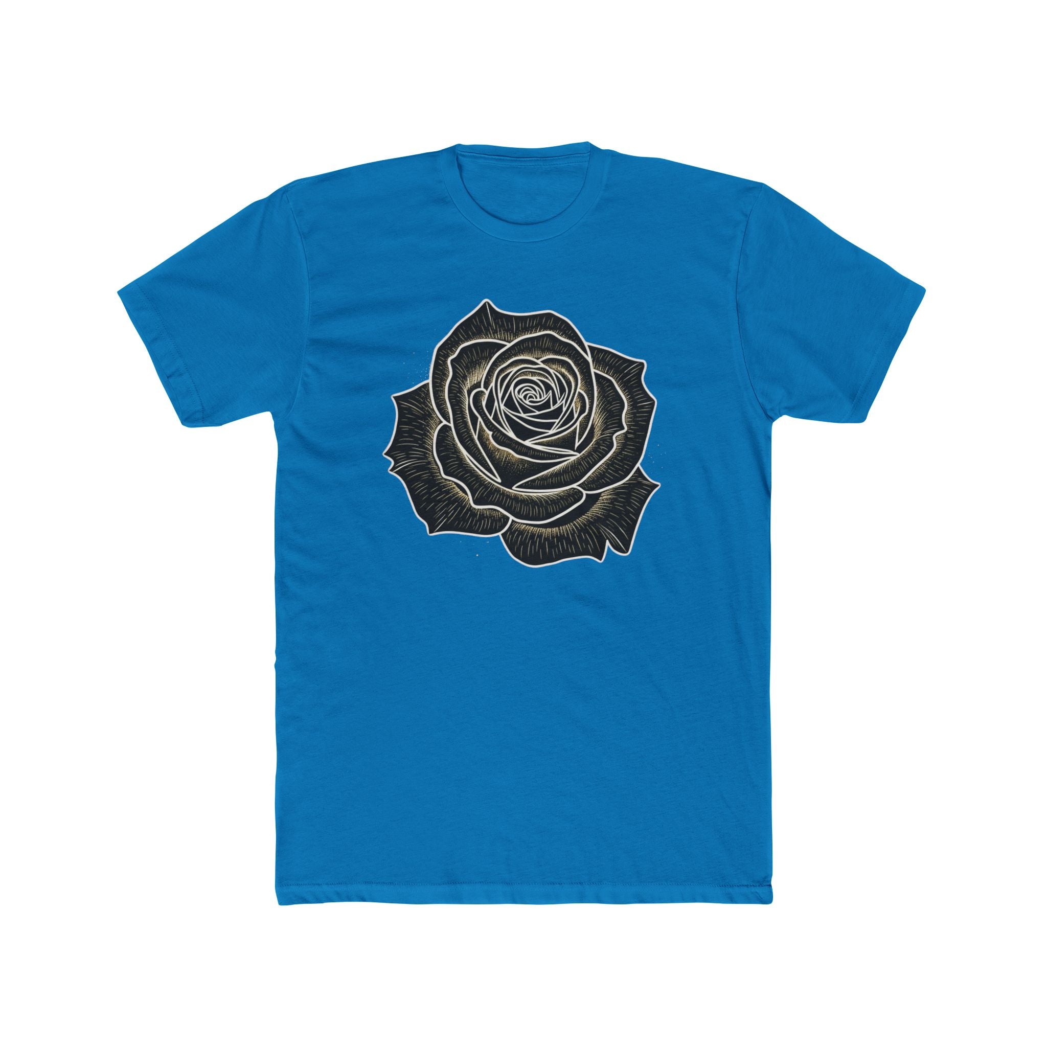 "The Rose Elegance" - T-shirt Artistique
