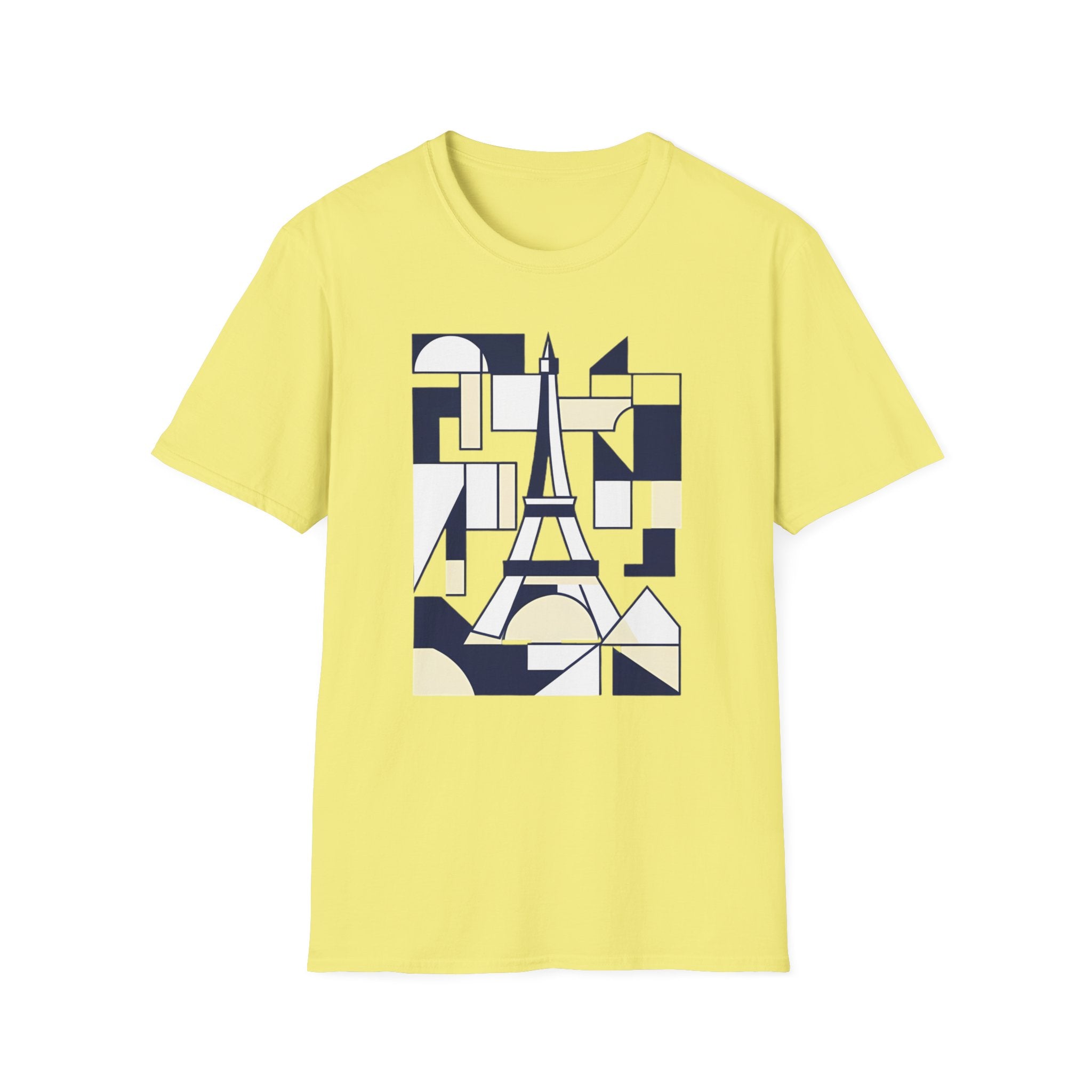 "Geometric Eiffel" - Graphic T-Shirt